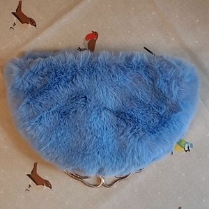 Zara Faux Rabbit Evening Bag